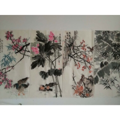国画花鸟画 - 刘月文